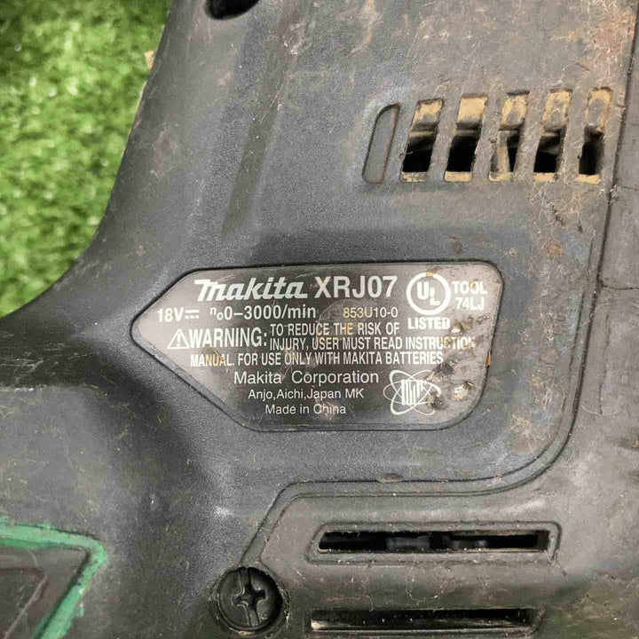 ◇マキタ XRJ07ZB（黒） コンパクトレシプロソー 18V LXTリチウムイオン ブラシレス 本体のみ MAKITA【川崎店】