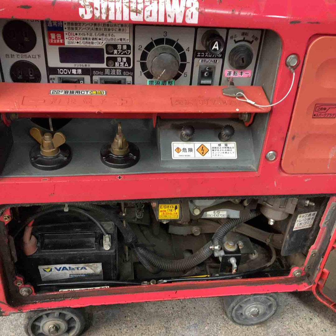 【店頭受取り限定】新ダイワ エンジンウェルダー EGW150MC-i 動作確認済み【川越店】