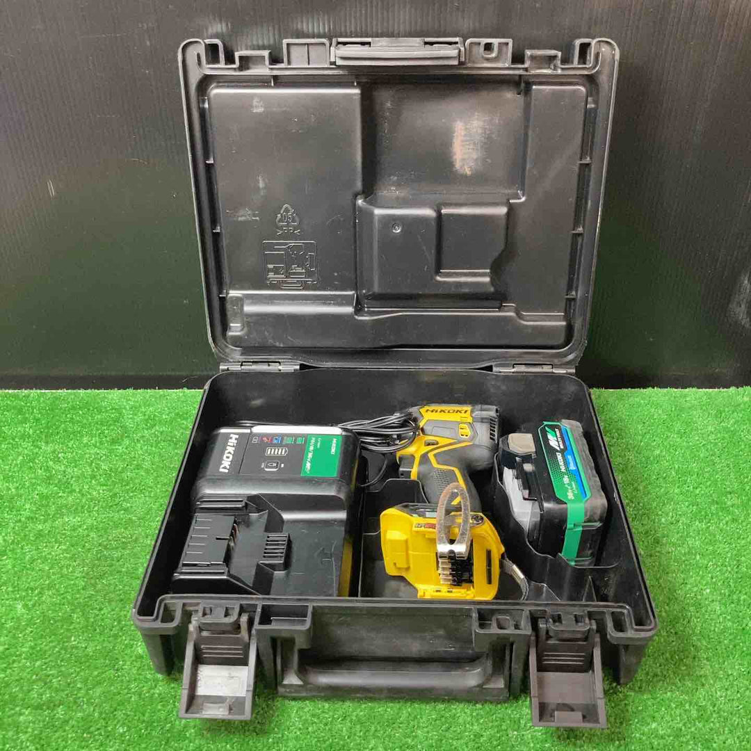 ★ハイコーキ(HIKOKI ※旧:日立工機) コードレスインパクトドライバー WH36DC(2XPSZ)(DY) ※バッテリー1個のみです【岩槻店】