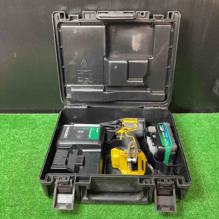 ★ハイコーキ(HIKOKI ※旧:日立工機) コードレスインパクトドライバー WH36DC(2XPSZ)(DY) ※バッテリー1個のみです【岩槻店】