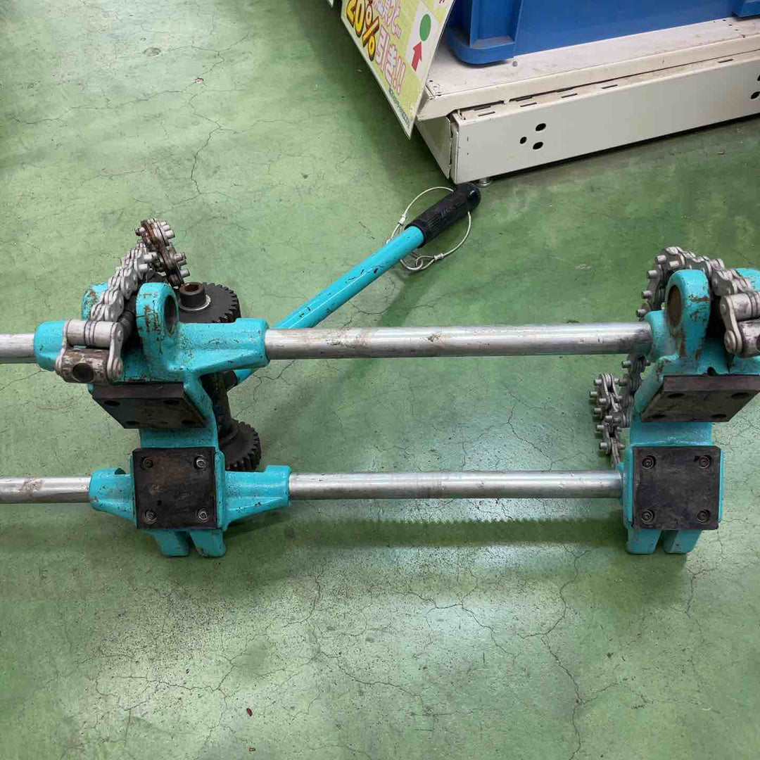 【※備考欄必読】松阪鉄工所 MCC 塩ビ管挿入機 150 PIS-150【桶川店】