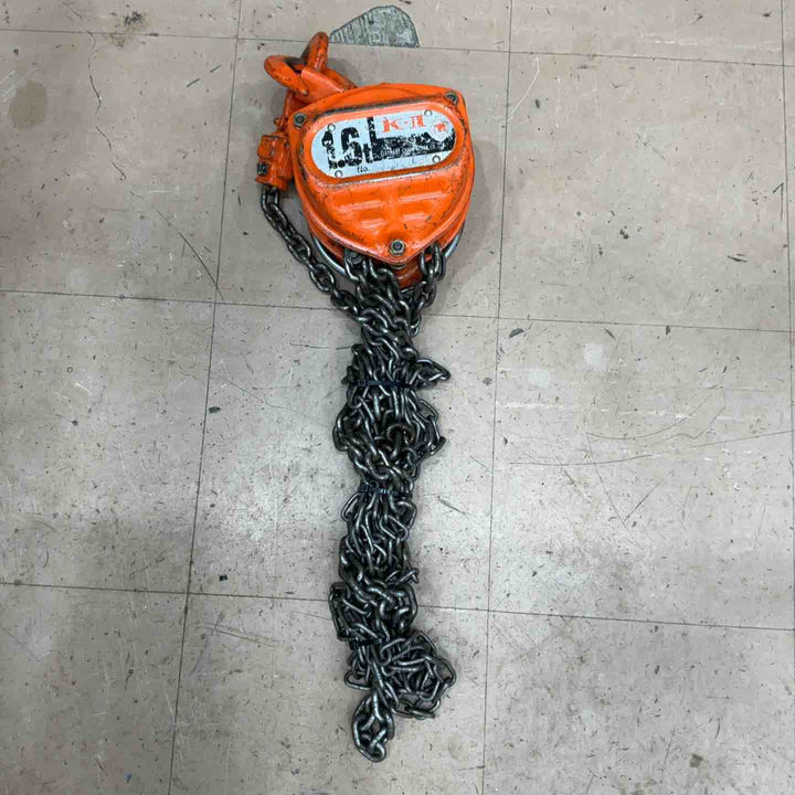 ◇象印 チェーンブロック K-2 1.6t K-01625【草加店】
