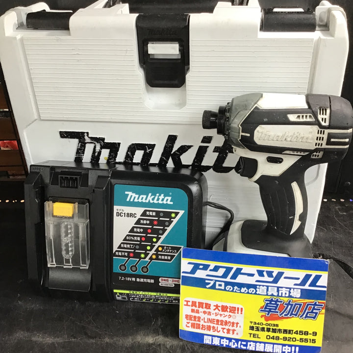 ★マキタ(makita) コードレスインパクトドライバー TD149DRFXW【草加店】