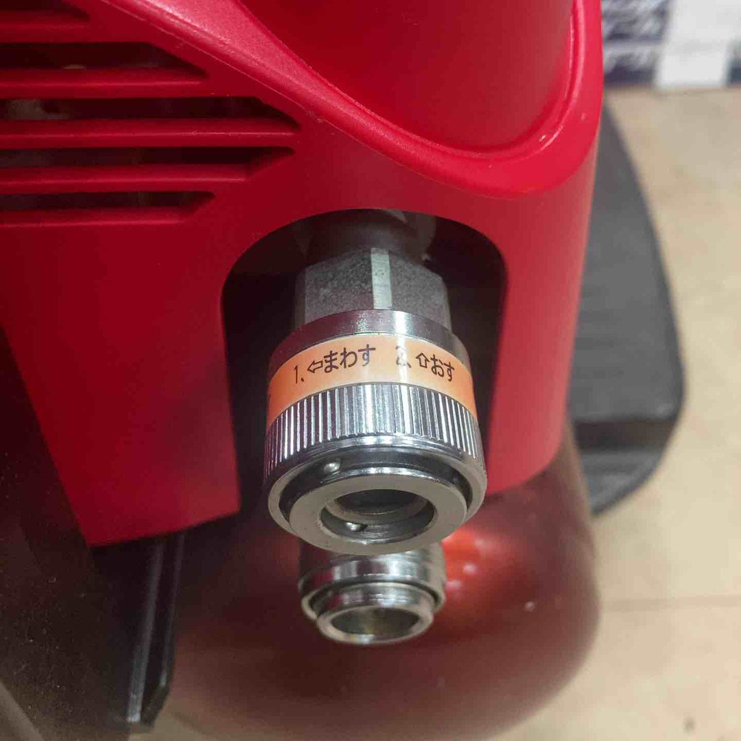 ★マックス(MAX) エアコンプレッサー AK-HH1270E2_レッド【草加店】