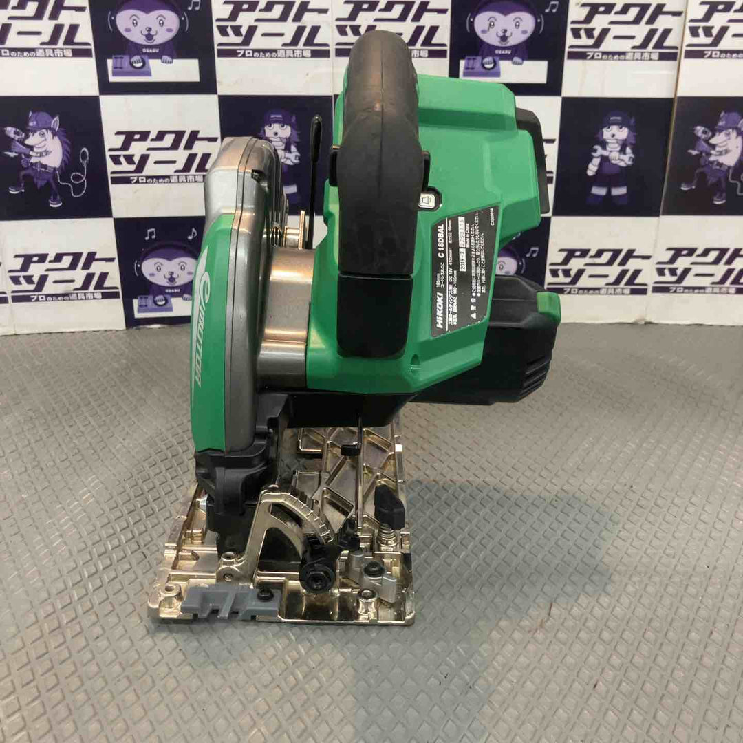 ★ハイコーキ(HIKOKI ※旧:日立工機) コードレス丸のこ C18DBAL(NN)【所沢店】