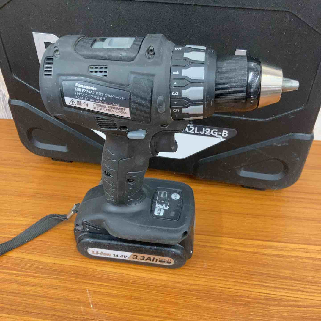 ★パナソニック(Panasonic) コードレスドリルドライバー EZ74A2LJ2G-B【八潮店】
