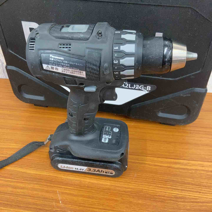 ★パナソニック(Panasonic) コードレスドリルドライバー EZ74A2LJ2G-B【八潮店】