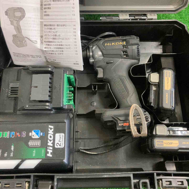 ◇HIKOKI ハイコーキ 10.8Vコードレスインパクトドライバ WH12DCA 3LH(BG)【町田店】