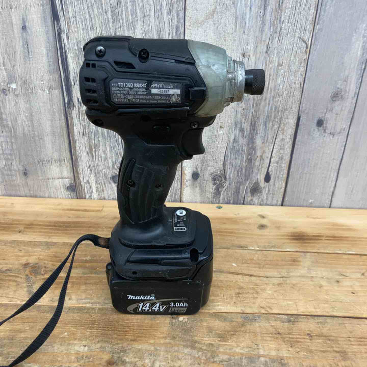 マキタ(makita) コードレスインパクトドライバー TD136DRFXB 【東大和店】