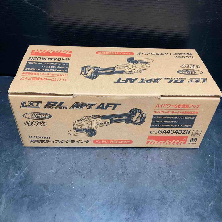 ☆マキタ(makita) 100mmコードレスディスクグラインダ GA404DZN (GA404DN)【川越店】