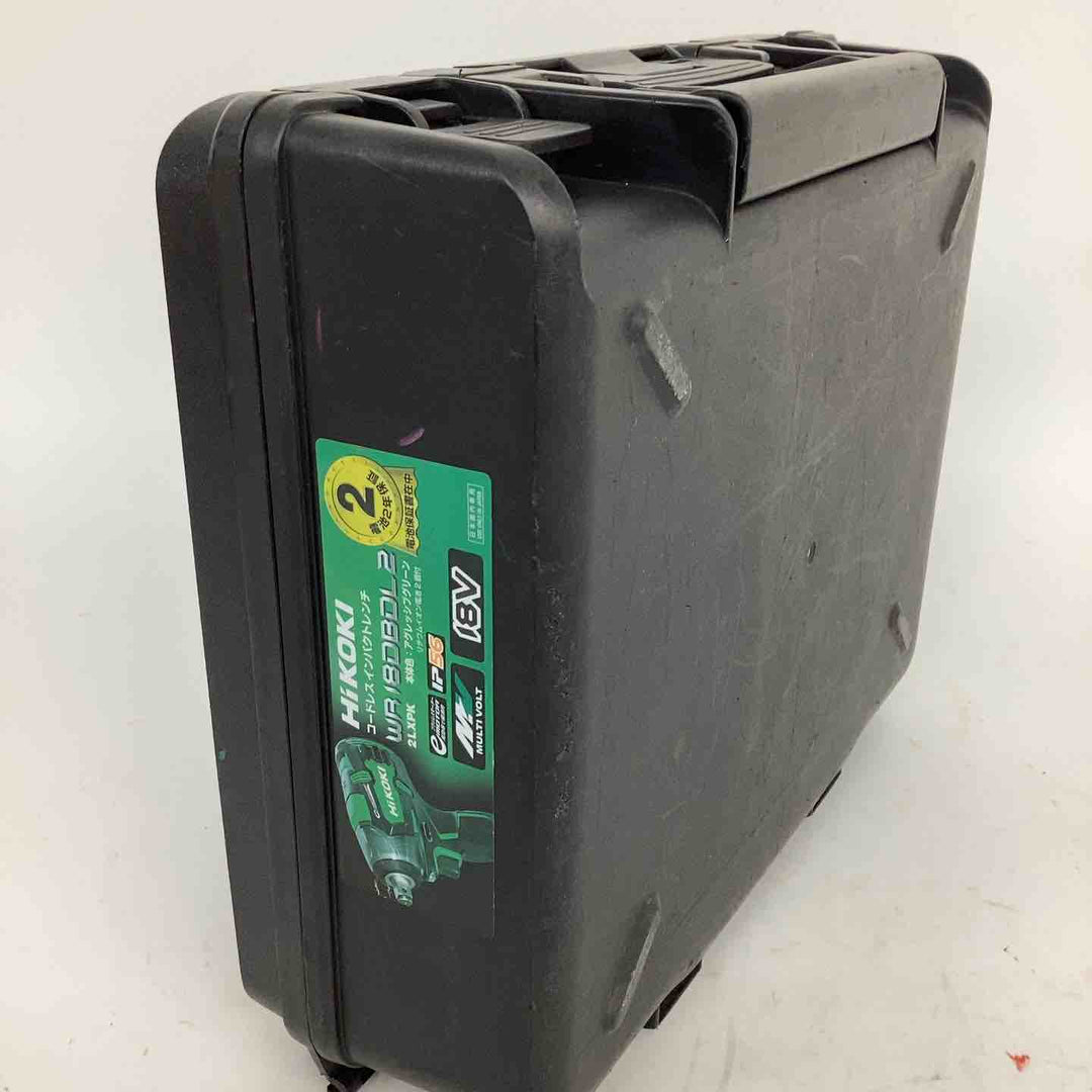 ★ハイコーキ(HIKOKI ※旧:日立工機) コードレスインパクトレンチ WR18DBDL2(2LXPK)【狭山】