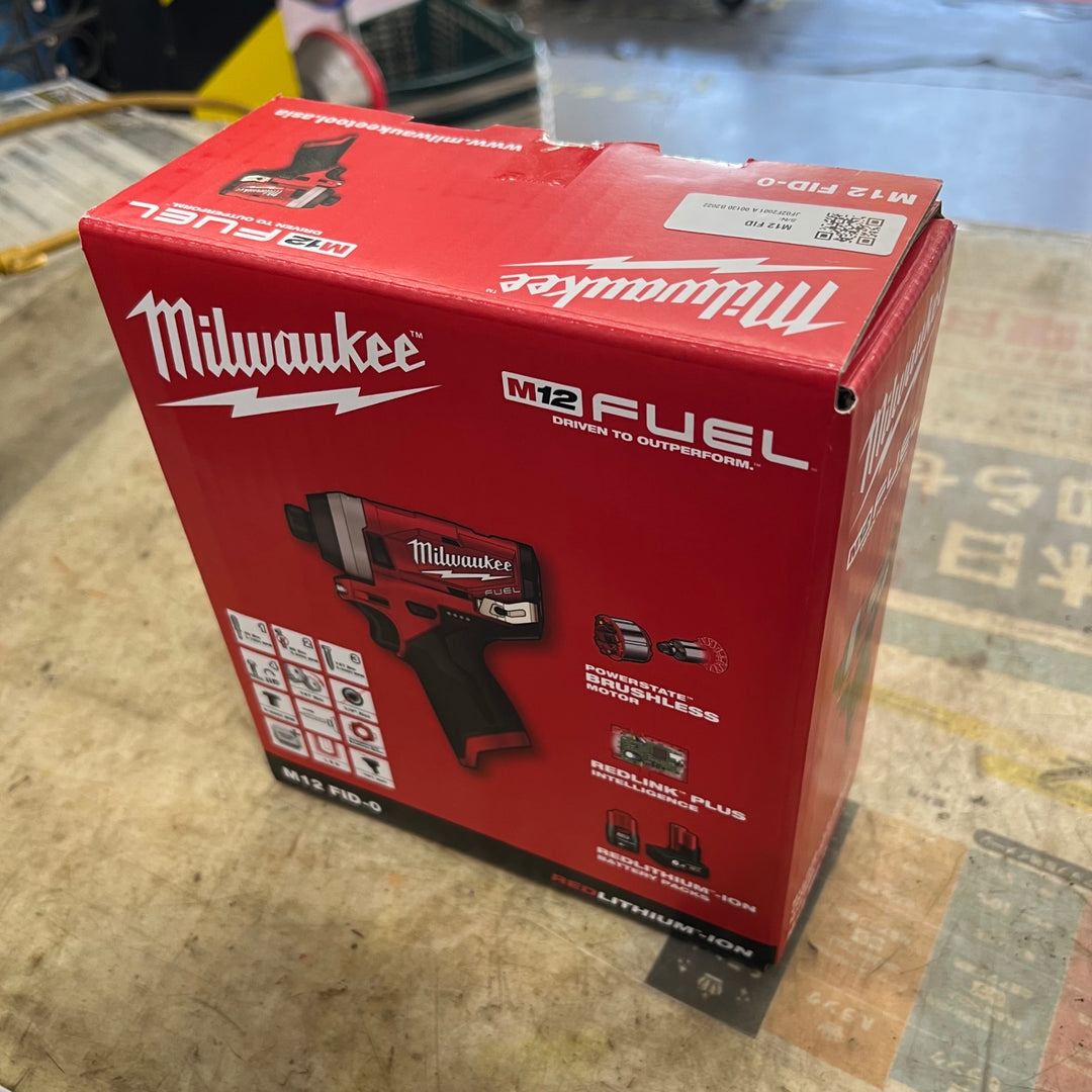 ミルウォーキーツール(milwaukee) M12 FUEL インパクトドライバー  M12 FID-0 JP【川口店】