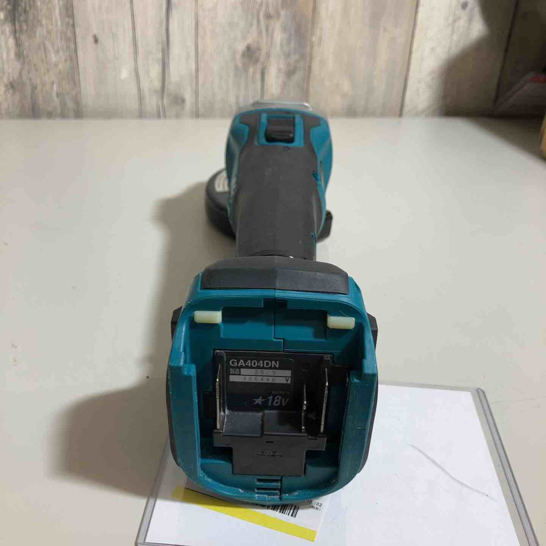 ☆マキタ(makita) 100mmコードレスディスクグラインダ GA404DZN (GA404DN)　本体のみ　18V対応【戸田店】