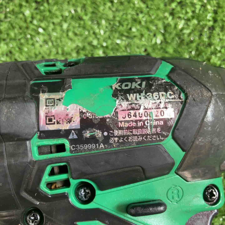 ★ハイコーキ(HIKOKI ※旧:日立工機) コードレスインパクトドライバー WH36DC(NN)【川崎店】