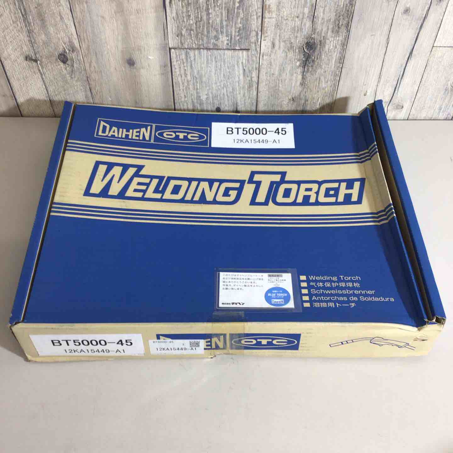 未使用 DAIHEN ダイヘン 溶接用トーチ BT5000-45 ブルートーチ CO2/MAG