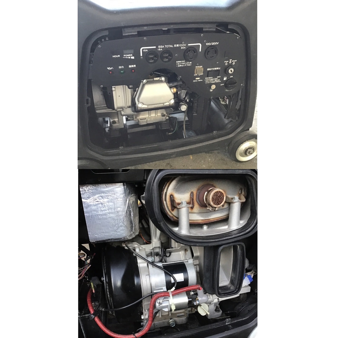 【売り切りセール！中古品・店頭受取り限定】 新ダイワ(shindaiwa) IEG5500M-Y インバータガソリンエンジン発電機 【桶川店】