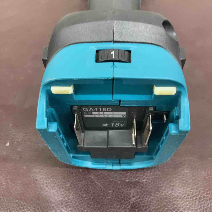 【中古品】マキタ(makita) 100mmコードレスディスクグラインダ GA418DRGX 18V【東大和店】
