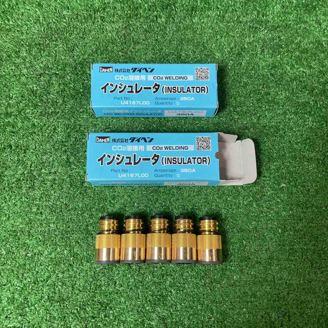 【未使用品(店頭展示品)】ダイヘン CO2/MAG溶接用部品、インシュレータ U4167L00 (5個入り)2個セット【岩槻店】