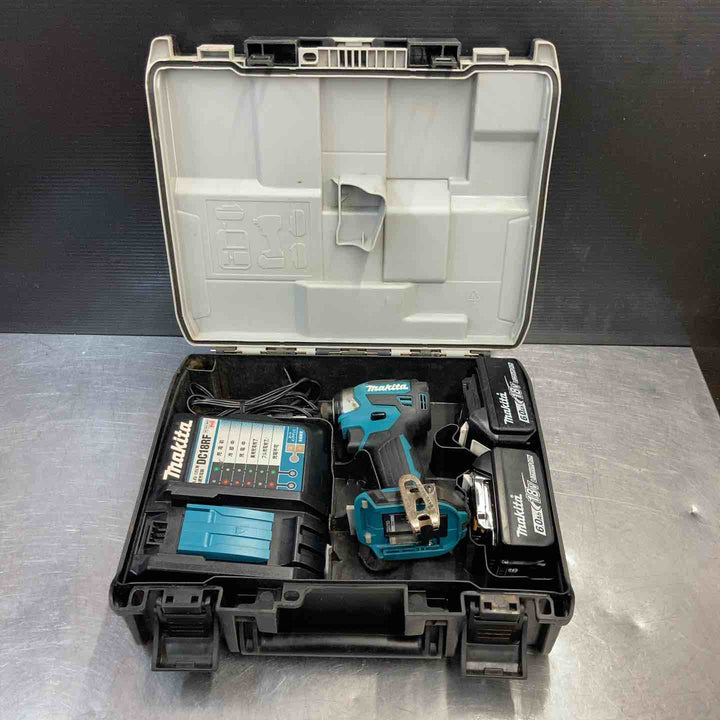 【中古品】 マキタ(makita) コードレスインパクトドライバー TD173DRGX フルセット品 18V 【東大和店】