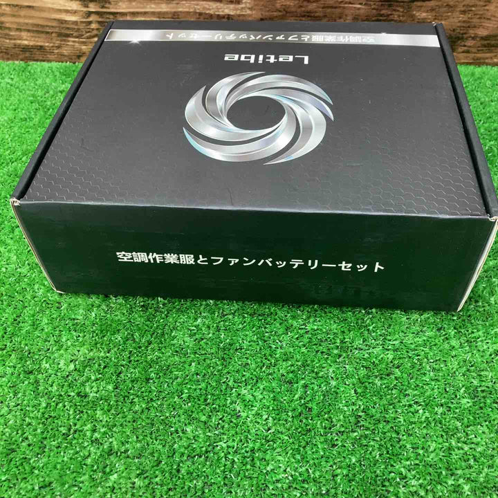 Letibe 37460mAh 42v 空調作業服バッテリー+ファンセット Lサイズ【川越店】