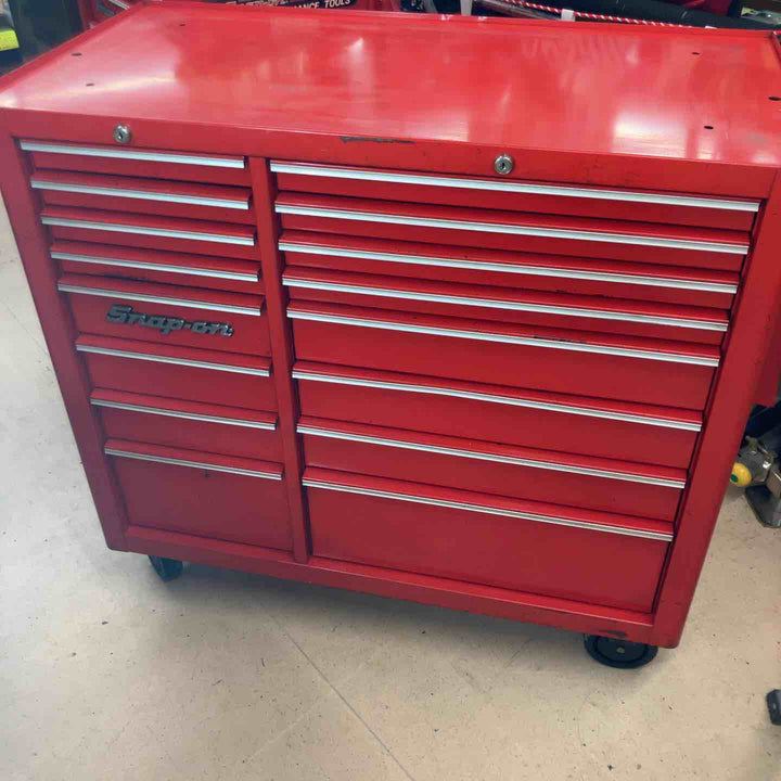 【中古品/店頭受取り限定】 スナップオン(Snap-on) 8段2列 ロールキャビネット KRA3800 鍵付き 旧ロゴ カナダ製 ビンテージ 【東大和店】