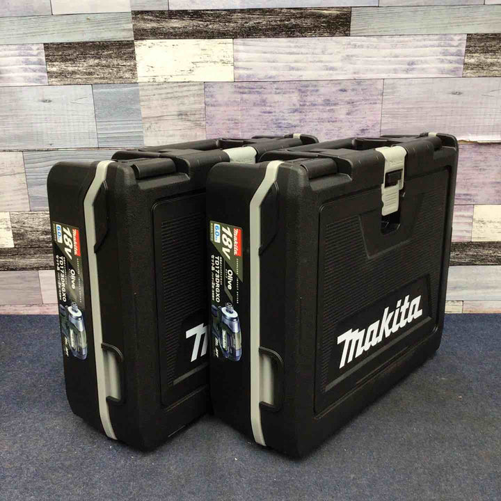 マキタ(makita) コードレスインパクトドライバー TD173DRGXO 2台セット 18V オリーブ【八潮店】