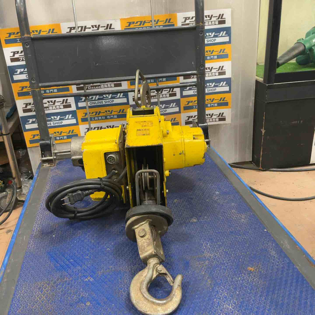 ◇トーヨーコーケン(TKK) ベビーホイスト BH-400  電動ウインチ(ワイヤー)【草加店】