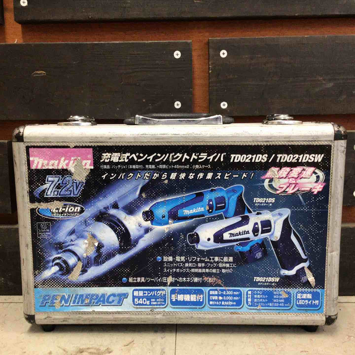 【中古品】 マキタ/makita コードレスペンインパクトドライバ TD021DSW 【鴻巣店】