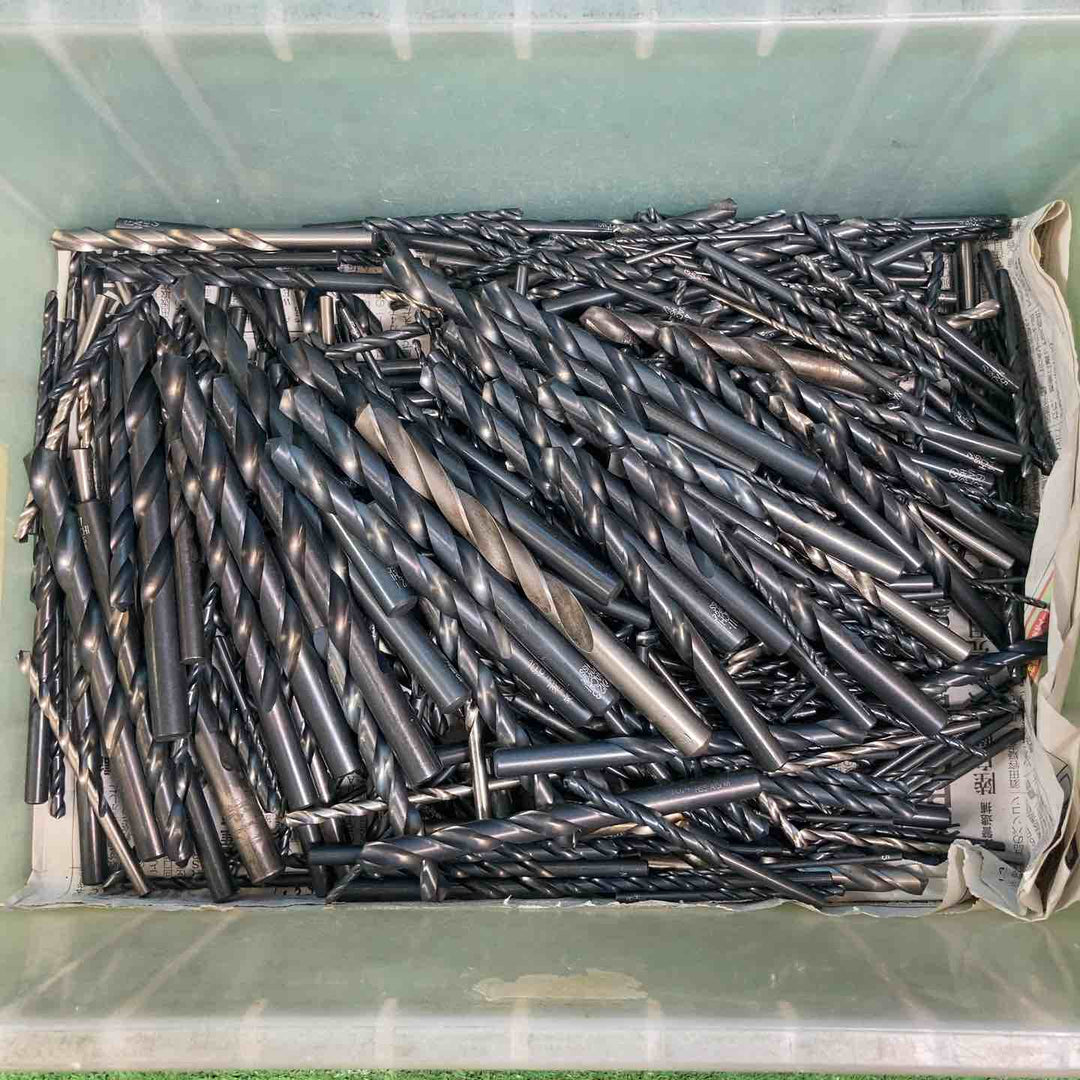 【中古品】鉄工ドリル 鉄工用ドリル 未使用に近い 400本以上 7.5kg まとめ売り 1本100円相当【岩槻店】