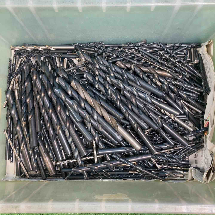 【中古品】鉄工ドリル 鉄工用ドリル 未使用に近い 400本以上 7.5kg まとめ売り 1本100円相当【岩槻店】