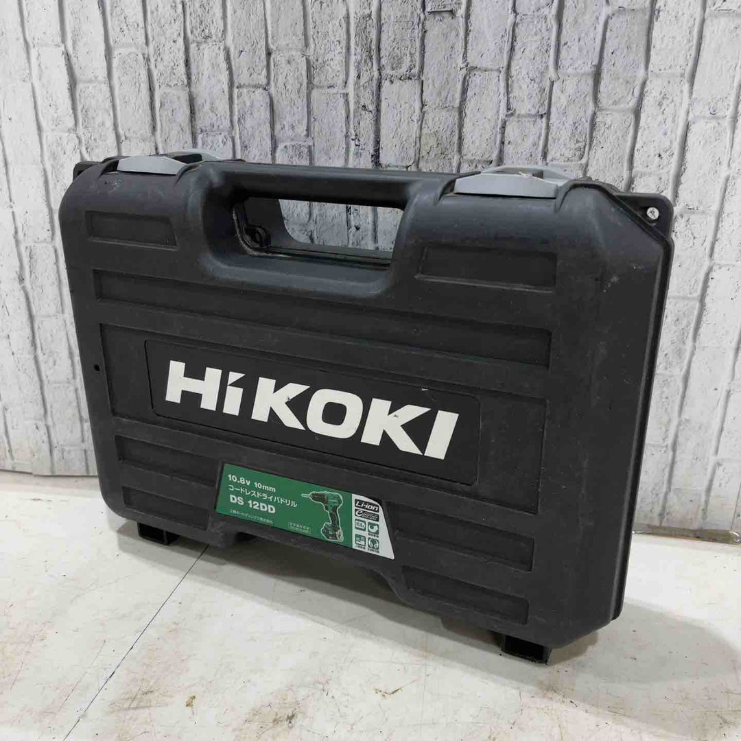 ★ハイコーキ(HIKOKI ※旧:日立工機) 10.8V コードレスドリルドライバー DS12DD(2LS)【川口店】
