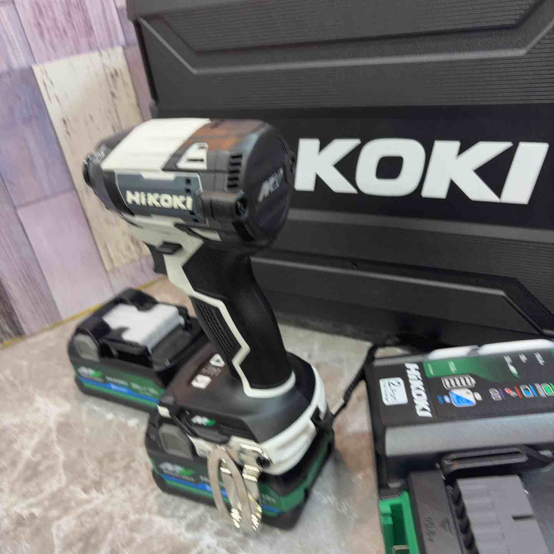 ★ハイコーキ(HIKOKI ※旧:日立工機) コードレスインパクトドライバー WH36DD(2XHSZ)(FW)【八潮店】