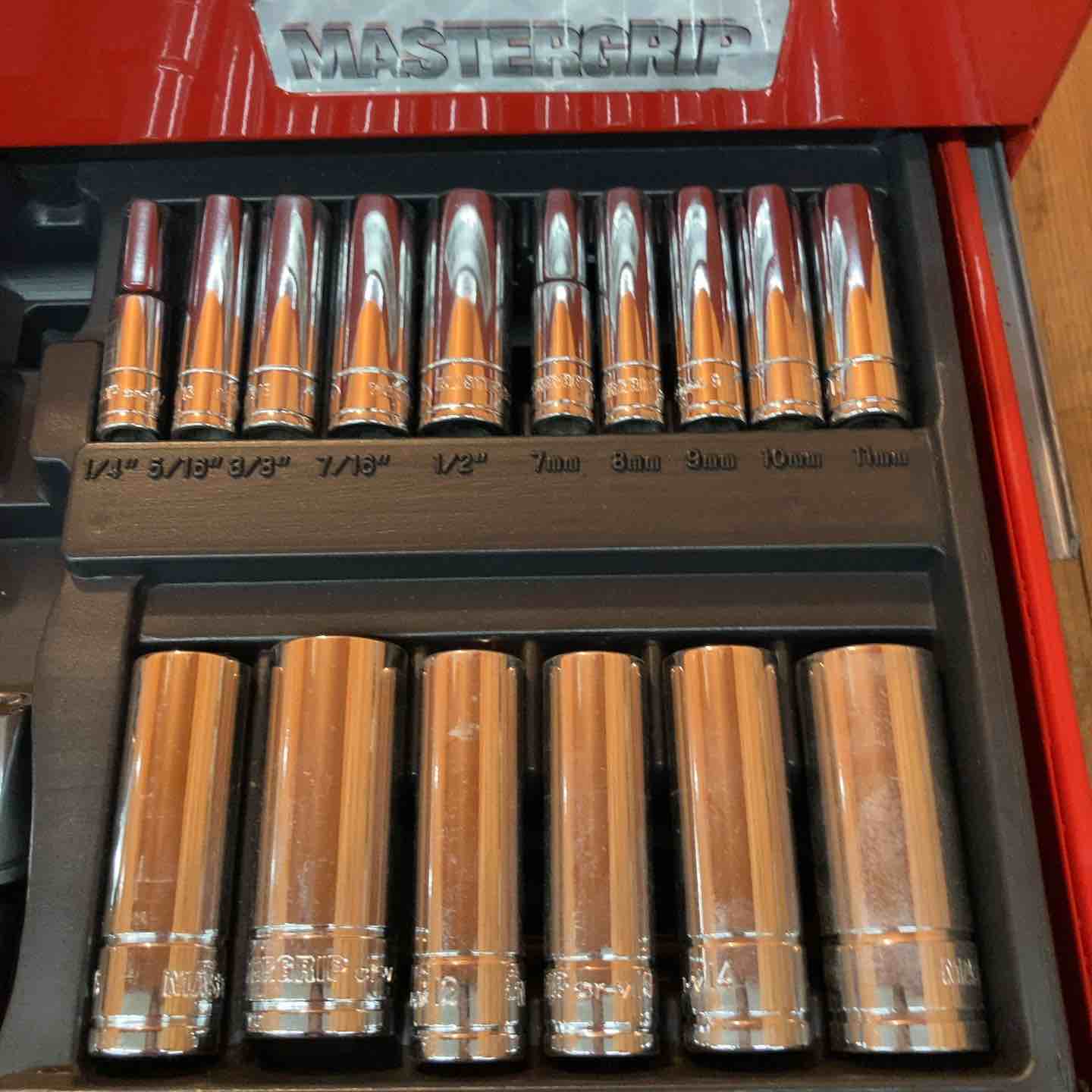 中古品】MASTERGRIP マスターグリップ 工具セット※欠品あり【所沢店 中古品】MASTERGRIP マスターグリップ 工具セット※欠品あり【所沢店