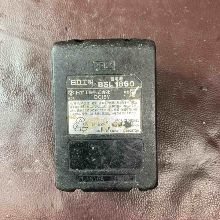 【中古品】ハイコーキ(HIKOKI ※旧:日立工機) コードレス丸のこ C18DBL(NNB) バッテリー1個付属【東大和店】