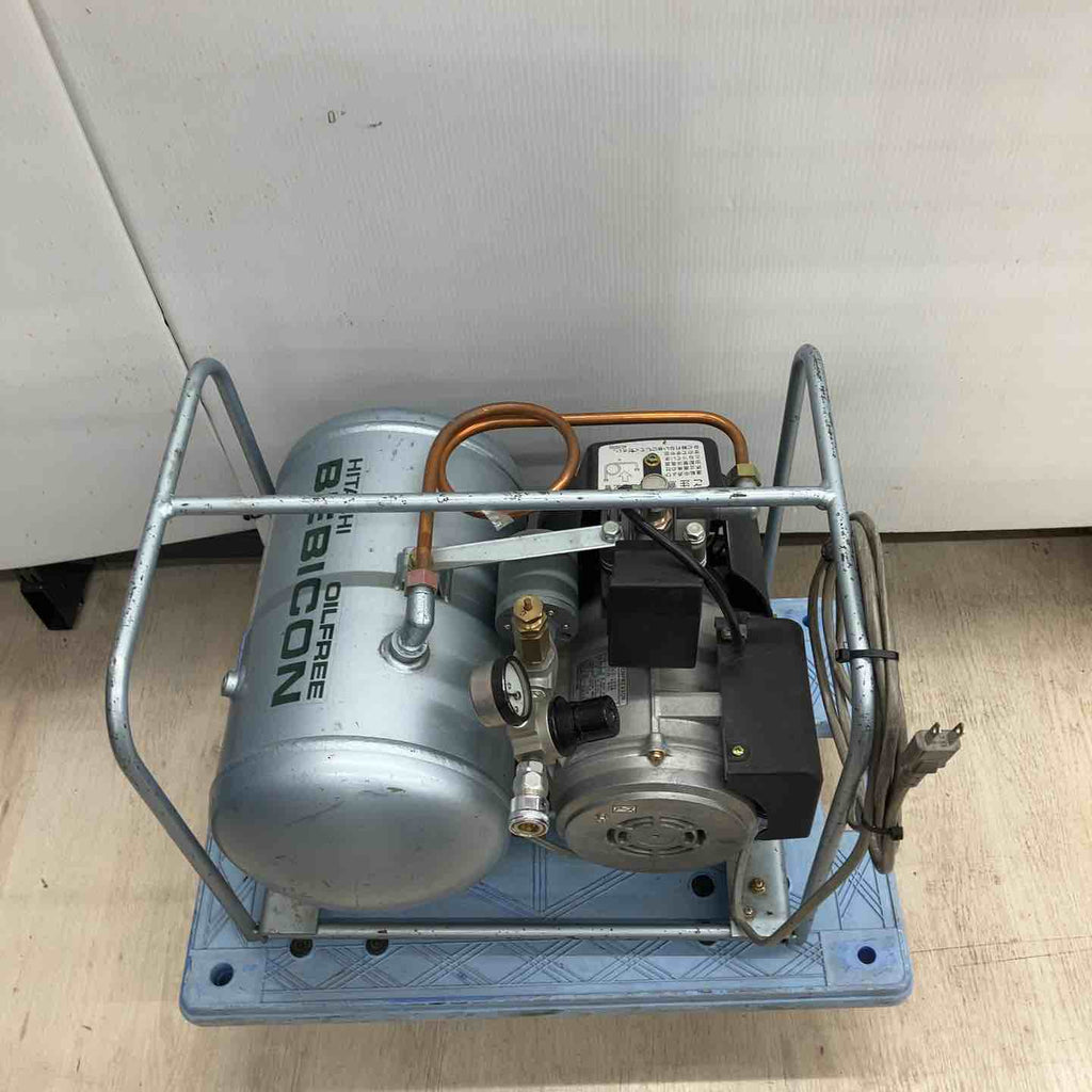 店頭受取り限定】◇日立 /HITACHI オイルフリーベビコン 0.4OP