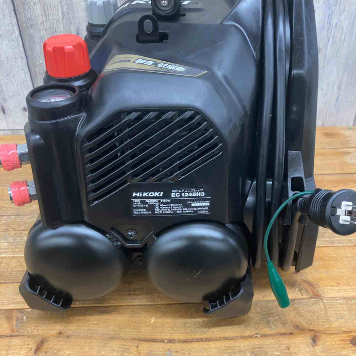 【中古品】ハイコーキ(HIKOKI ※旧:日立工機) 高圧エアコンプレッサ EC1245H3(CTN) 高圧 常圧【東大和店】