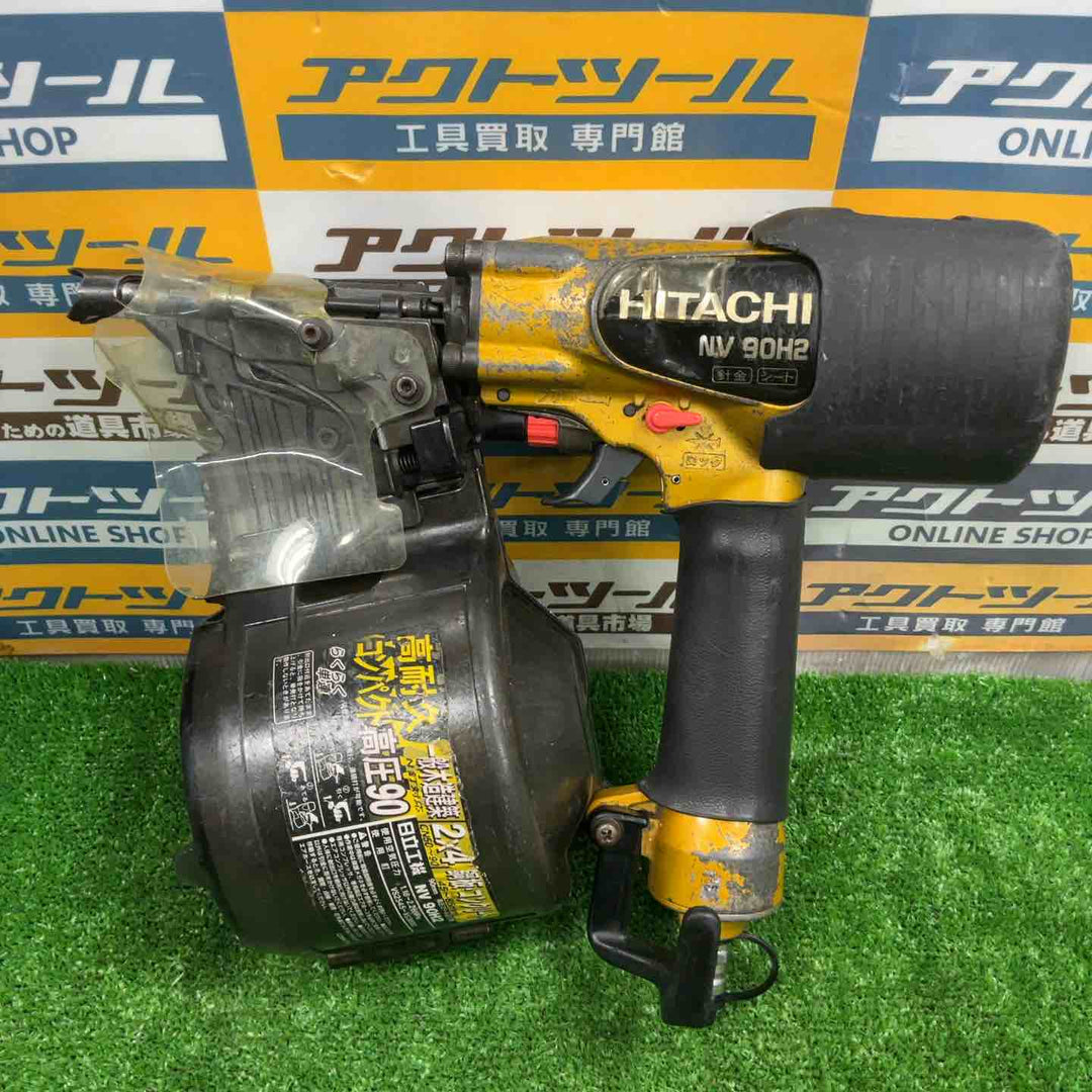 ★ハイコーキ(HIKOKI ※旧:日立工機) 高圧エア釘打ち機 NV90H2【草加店】