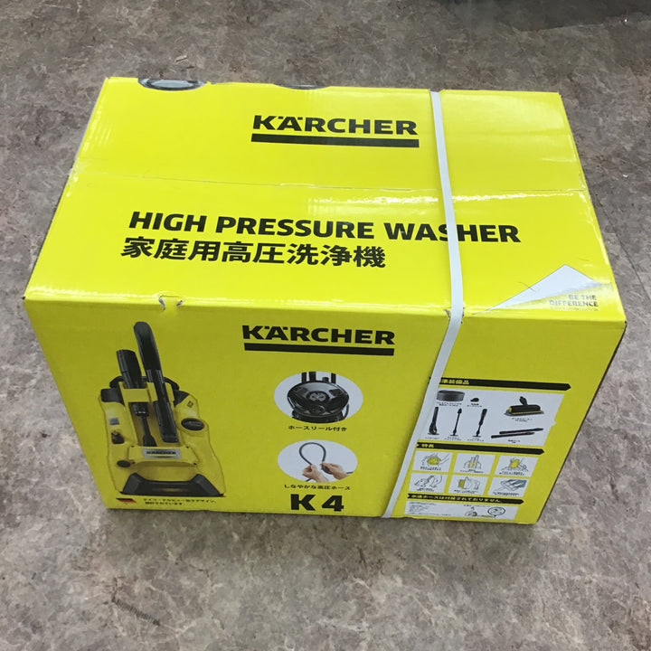 ★ケルヒャー(Karcher) 高圧洗浄機 K 4 プレミアム サイレント(50Hz)【所沢店】