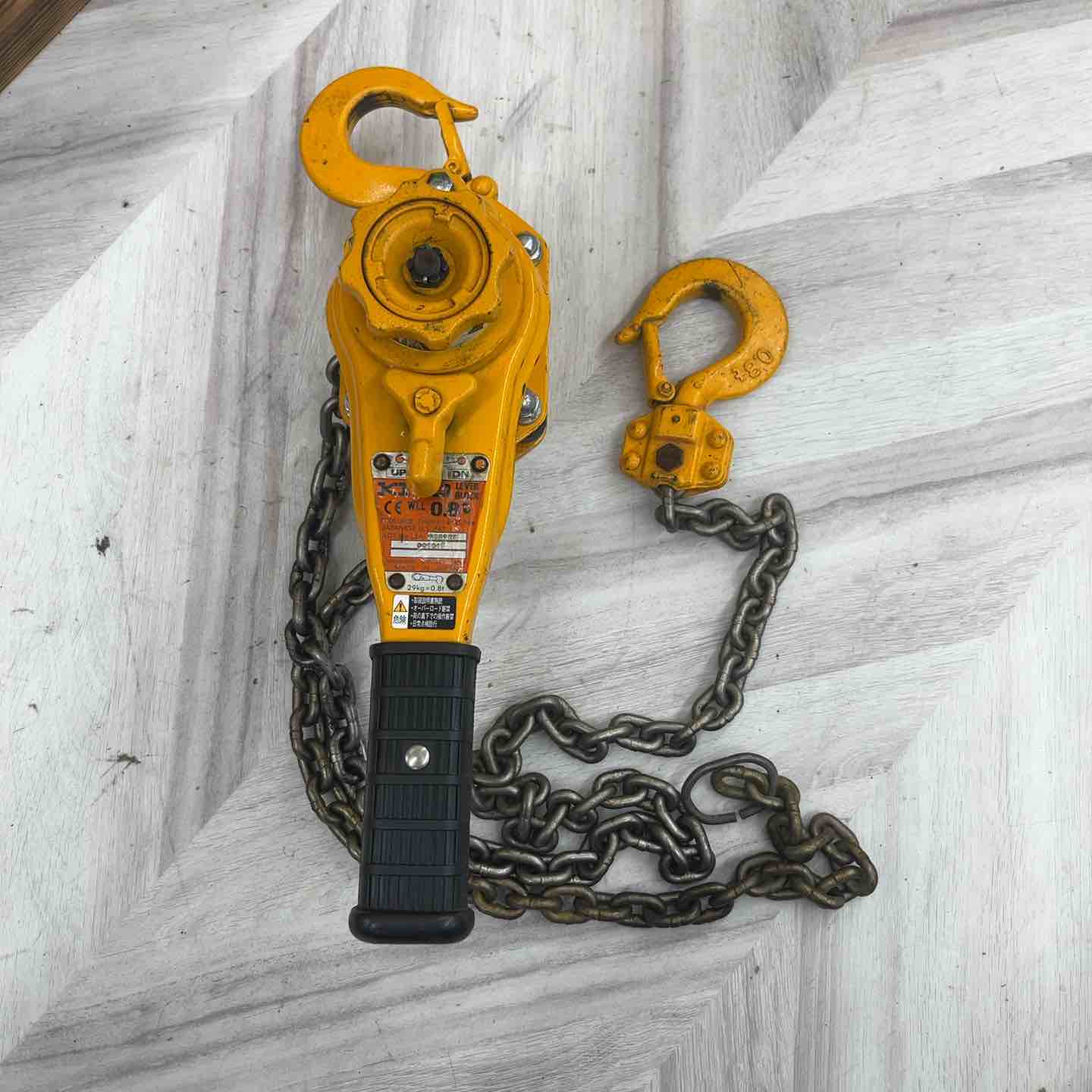 KITO レバーブロック キトー レバーブロック LB008 （L5形 0.8t 1.5m） : TODAYS