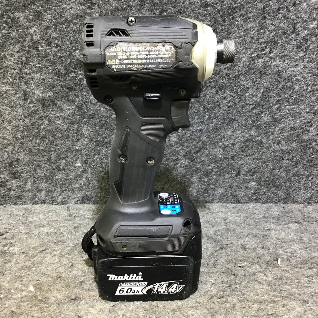 【中古品※手元ボタン不動・ライト不点灯※】マキタ(makita) コードレスインパクトドライバー TD161DRGXB【桶川店】