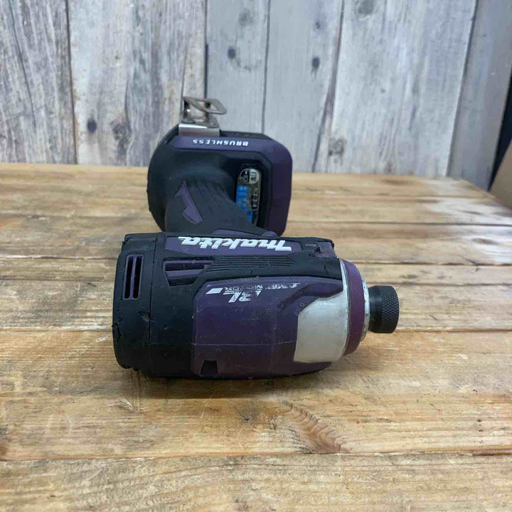 【中古品】 マキタ(makita) 18V コードレスインパクトドライバー TD172DGXAP フルセット パープル 【東大和店】