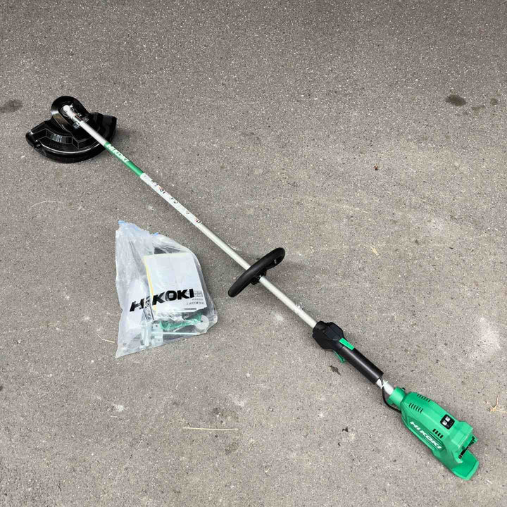 【美品中古・店頭受取り限定】 HiKOKI ハイコーキ 18V コードレス刈払機 CG18DA(L)(NN) 230mm刃 ループハンドル 本体のみ チップソー付  【桶川店】
