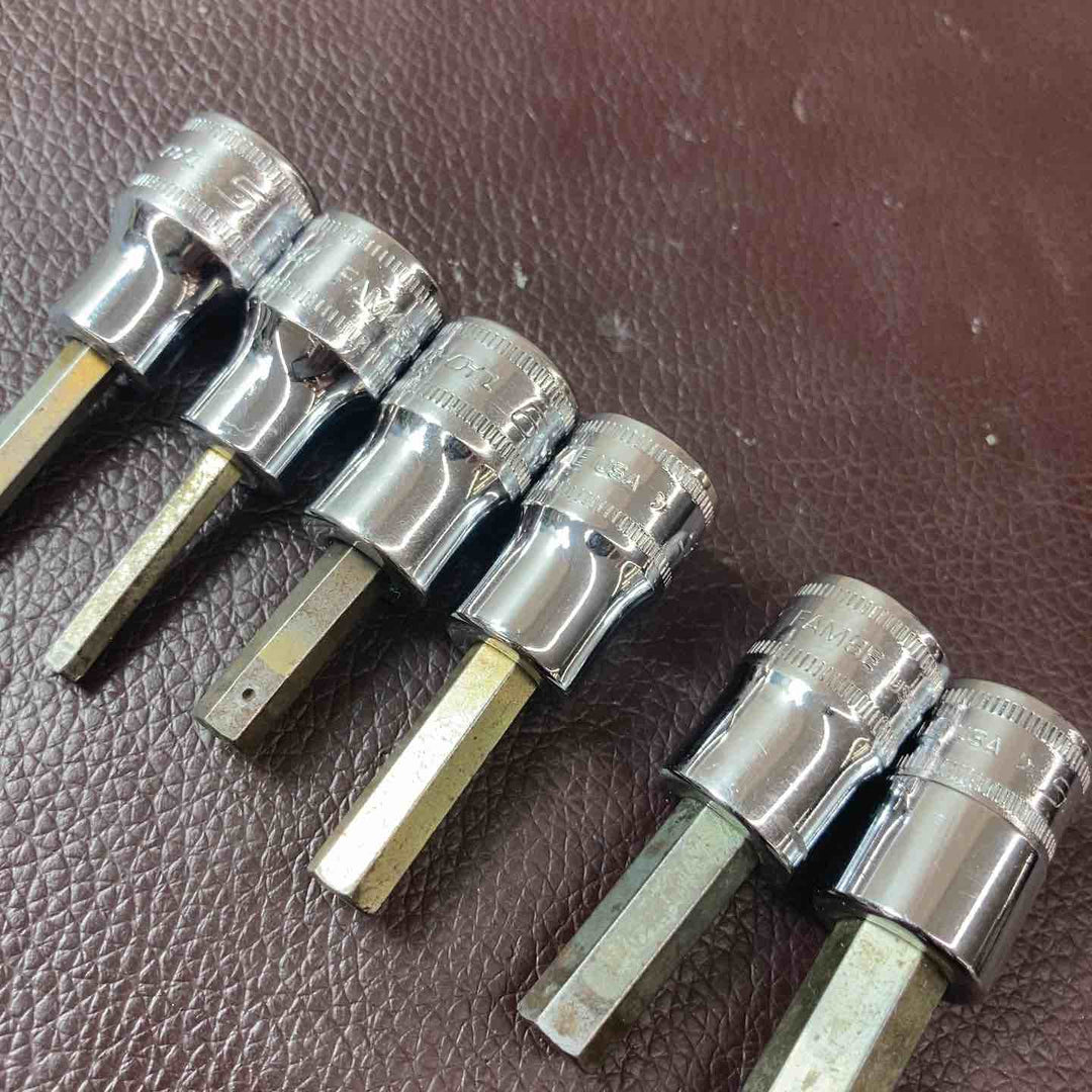 【中古品】 スナップオン(Snap-on) 3/8インチ ヘックスソケットセット 6本 FAM4E～FAM10E 【東大和店】