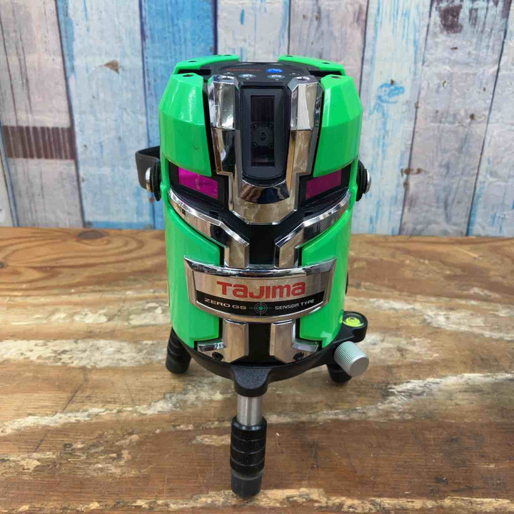 ◇タジマ(TAJIMA) グリーンレーザー墨出し器 KJC矩十字&横全周 ゼロジー二軸電子センサー制御 ZEROGS-KJC【柏店】