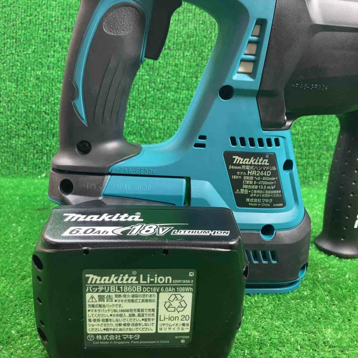 ★マキタ(makita) コードレスハンマドリル HR244DRGX【川崎店】