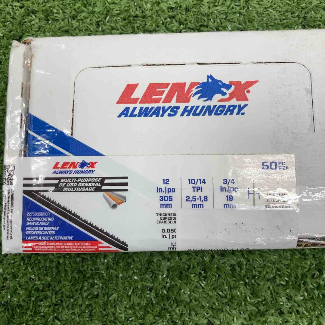 ◇レノックス(LENOX) 10/14T レシプロソーブレード 22758OSB110RJ 50枚入【川崎店】
