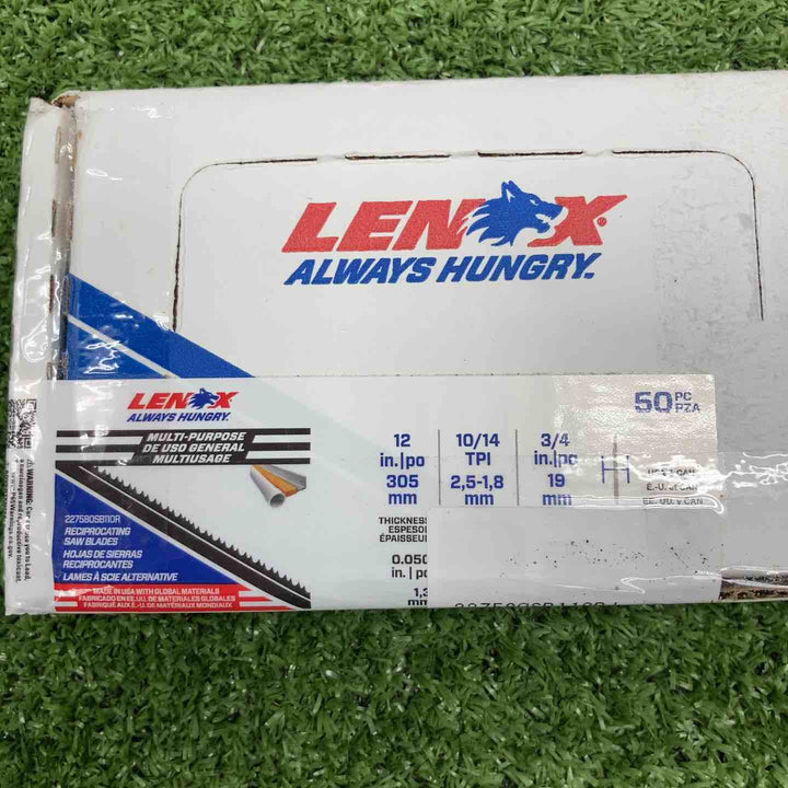 ◇レノックス(LENOX) 10/14T レシプロソーブレード 22758OSB110RJ 50枚入【川崎店】