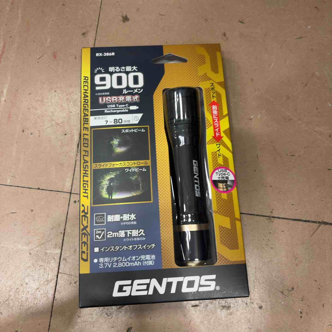◇GENTOS LEDフラッシュライトRX-386R【草加店】