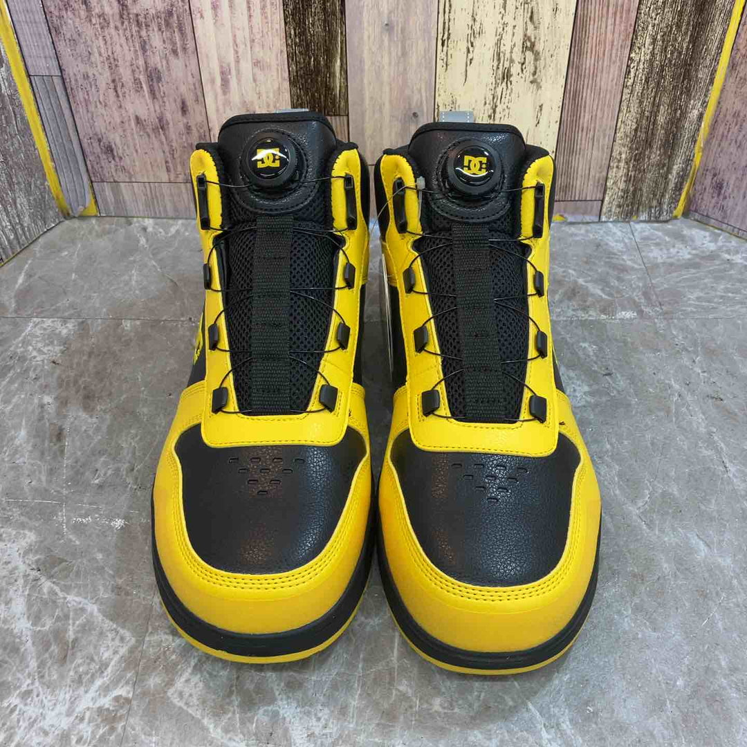 ◇DC WORKCREW 安全靴 イエローブラック 27.5cm DP005701【八潮店】