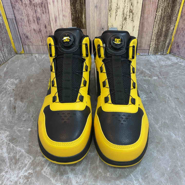 ◇DC WORKCREW 安全靴 イエローブラック 27.5cm DP005701【八潮店】